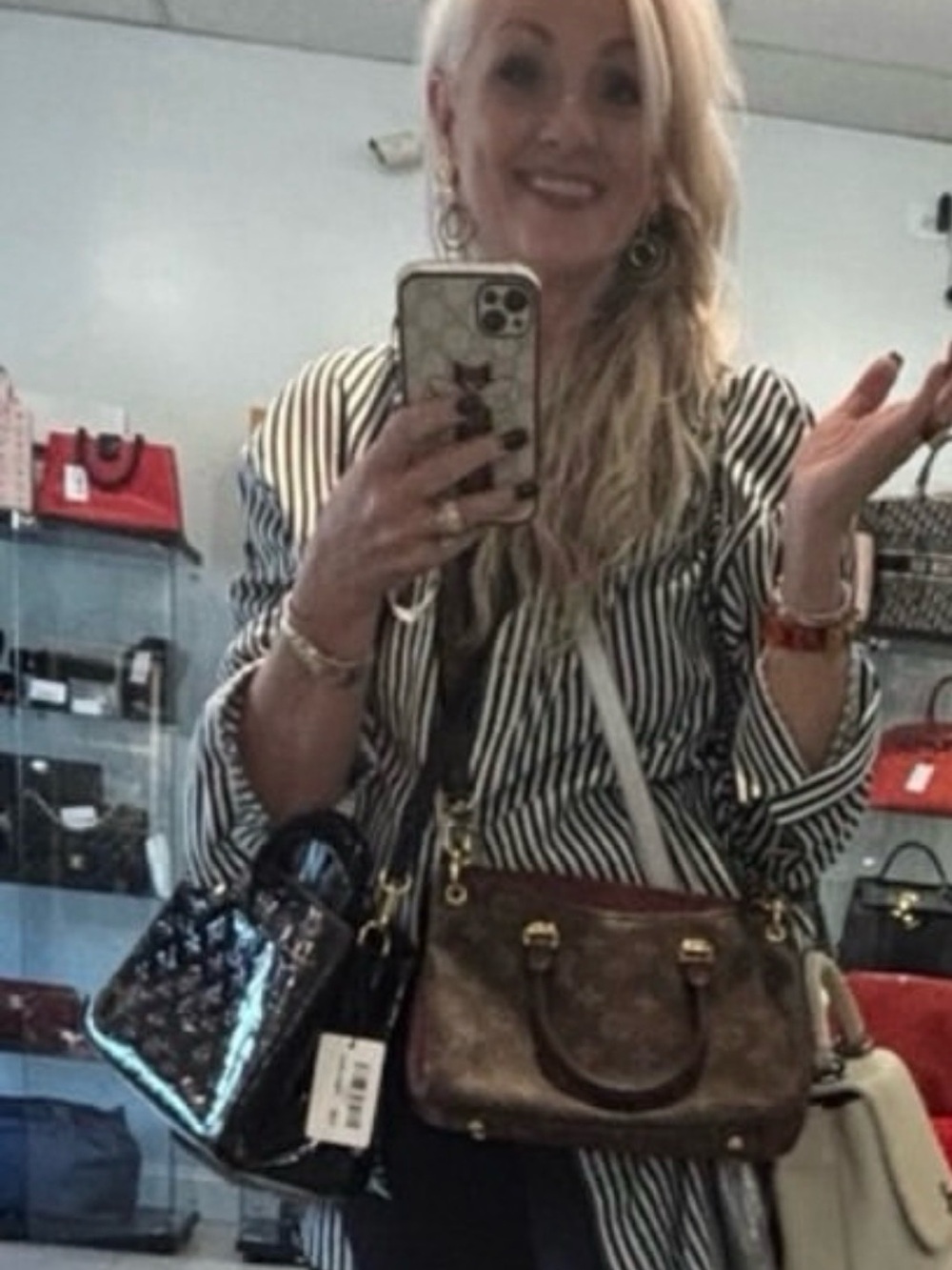 Note:  CROSSBODY BAGS - Louis Vuitton Monogram Crossbody - informational post